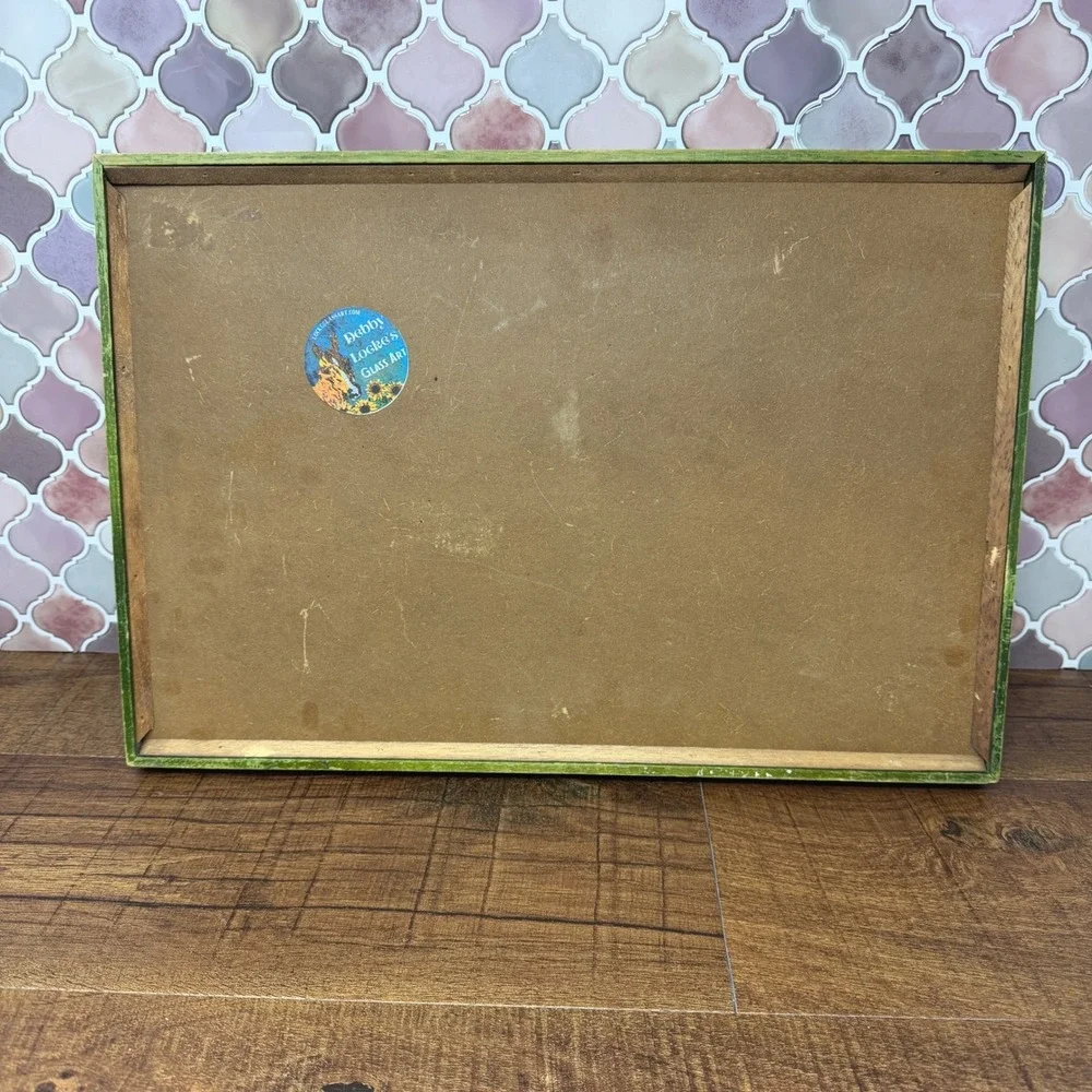 Debby Locke‎ Handcrafted Pisquette Mosaic Horse Tray